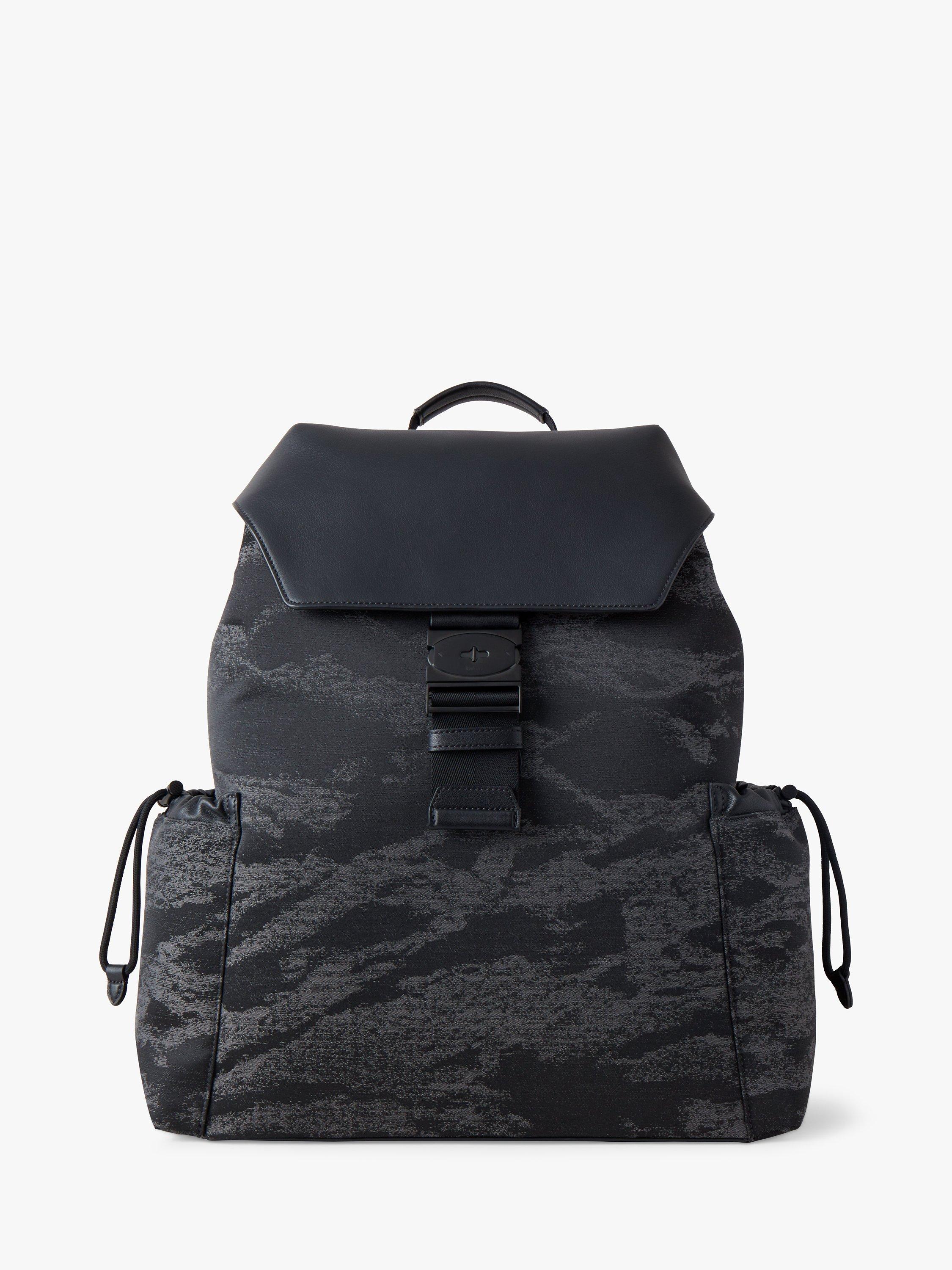 Mulberry Utility Postman's Buckle Rocky Jacquard Silky Calf Leather Backpack