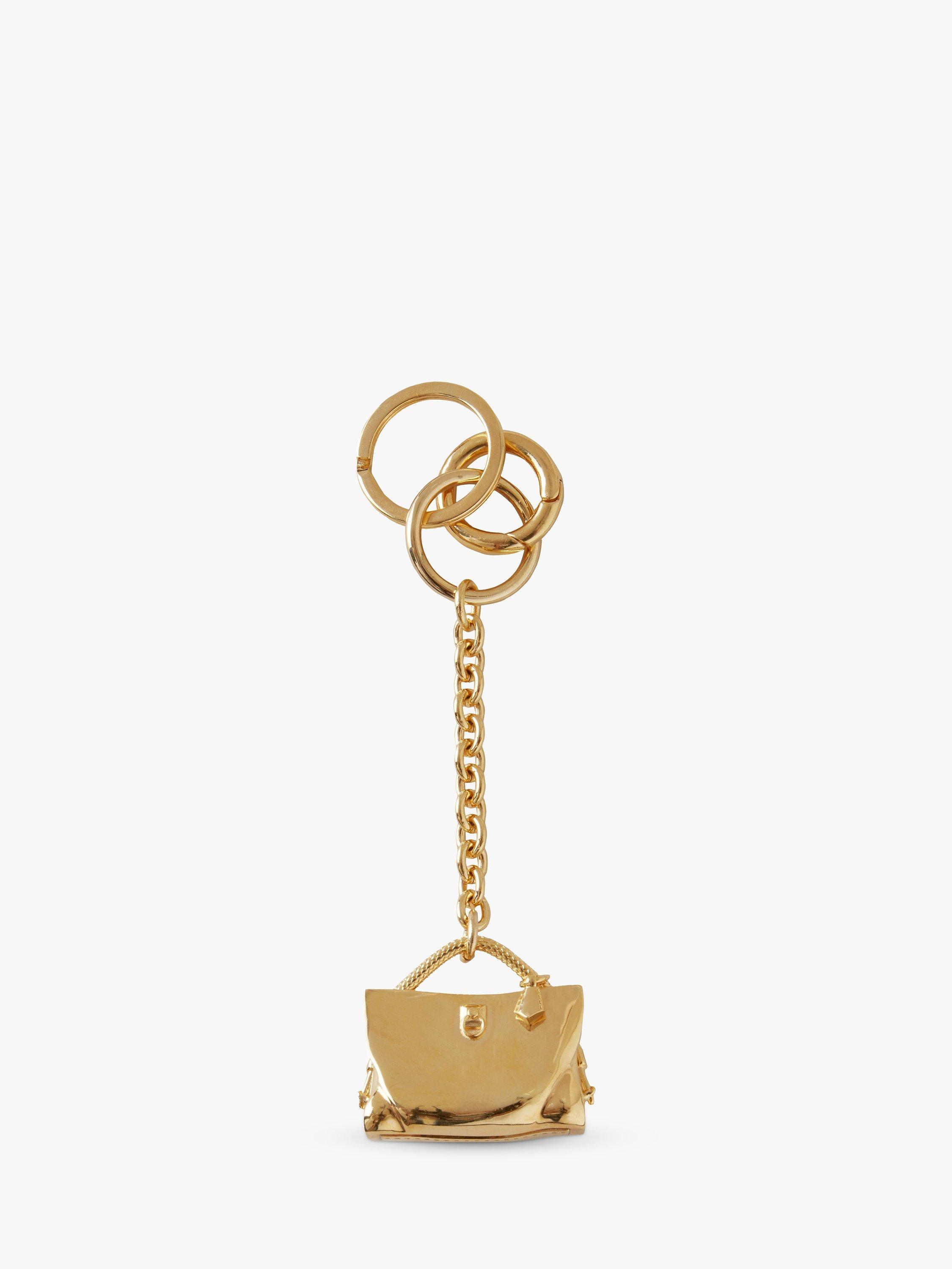 Mulberry Iris Charm Keyring