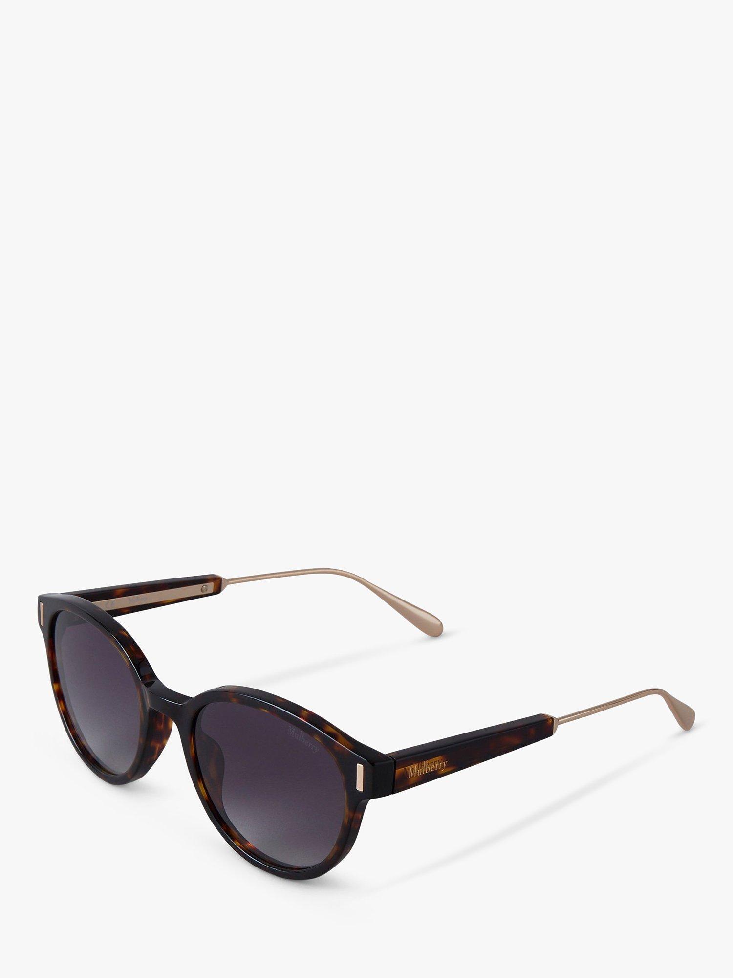 Product image 2 of 3, which shows Mulberry Women's Taylor D-Frame Sunglasses, Havana