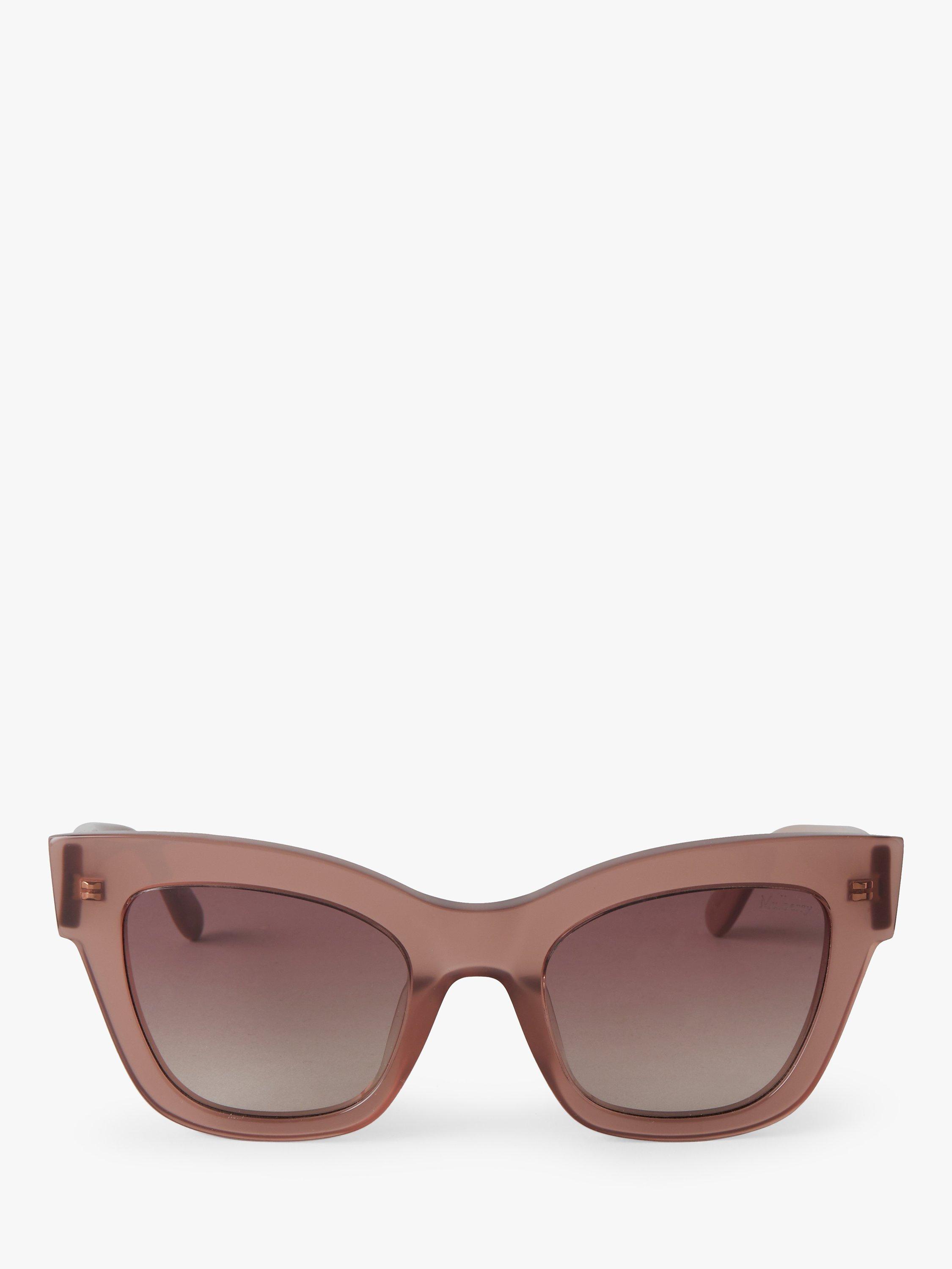 Mulberry Women's Freya Cat's Eye Sunglasses, Nude