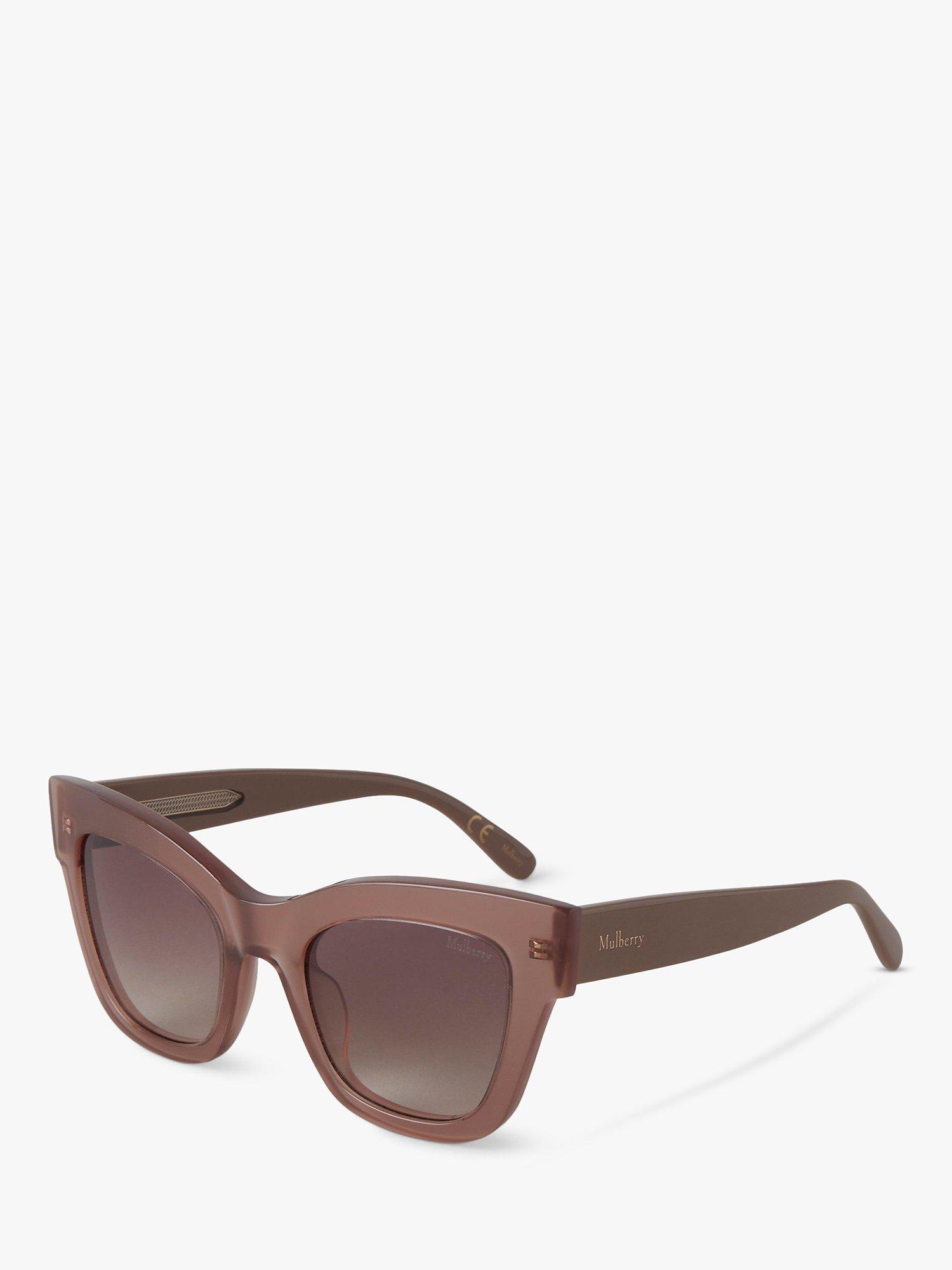 Mulberry Women's Freya Cat's Eye Sunglasses, Nude