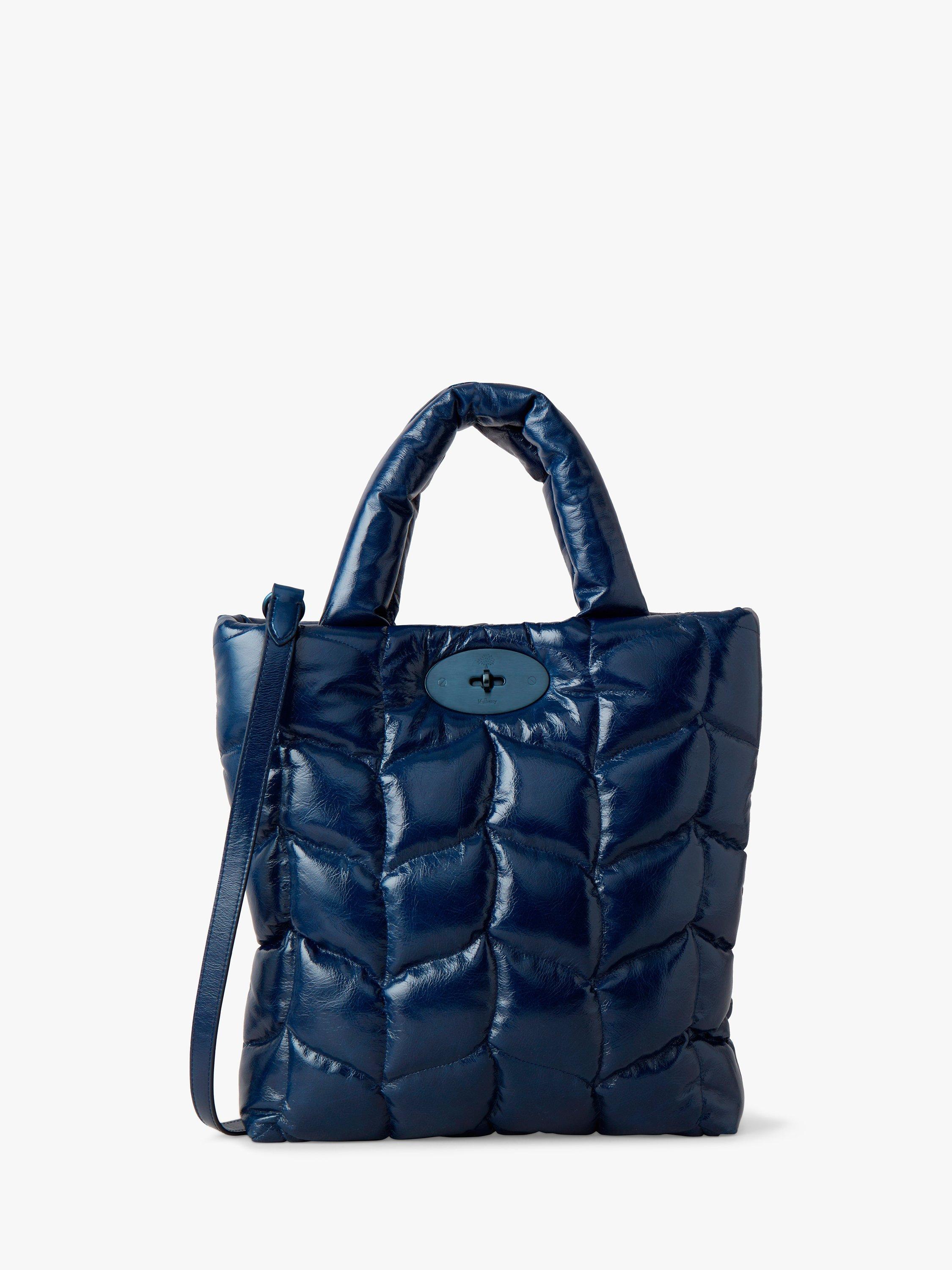 Mulberry Big Softie Nappa Leather Tote Bag, Sapphire