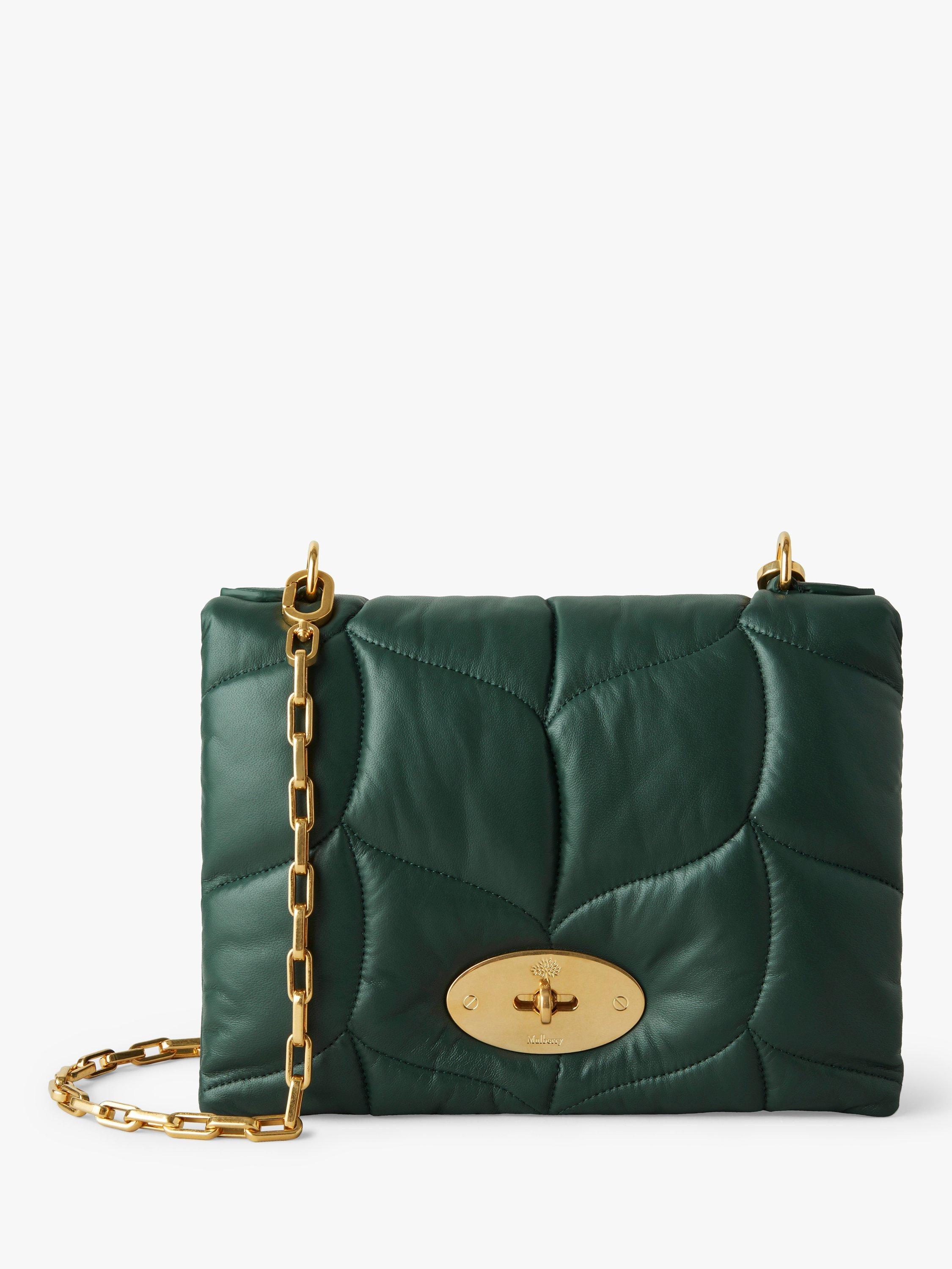 Mulberry Little Softie Nappa Cross Body Bag, Mulberry Green