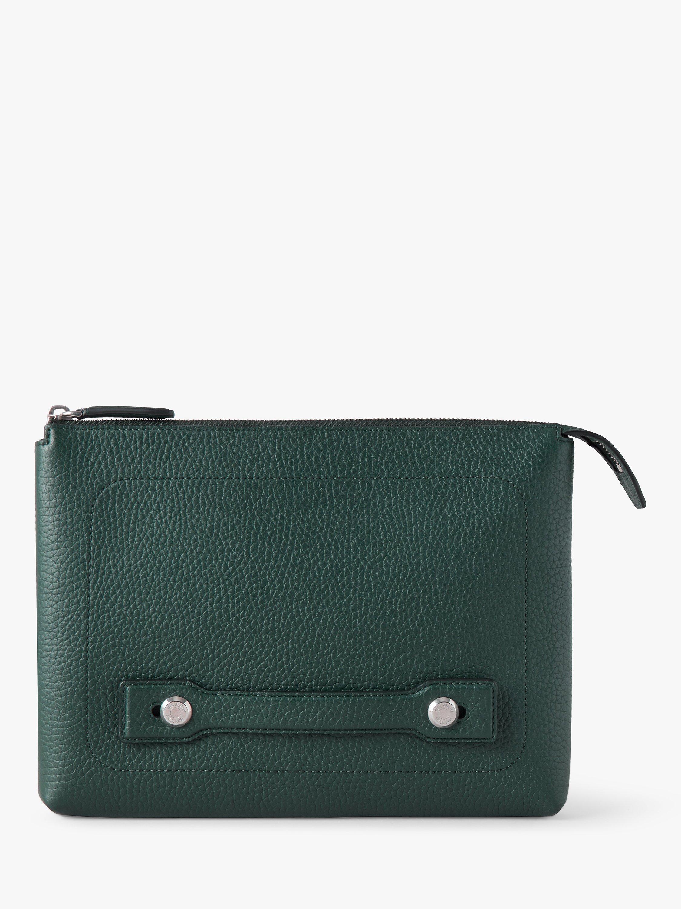 Mulberry City Heavy Grain Leather Tablet Case, Mulberry Green