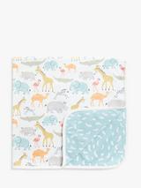 John Lewis Baby Star Print Fleece Blanket