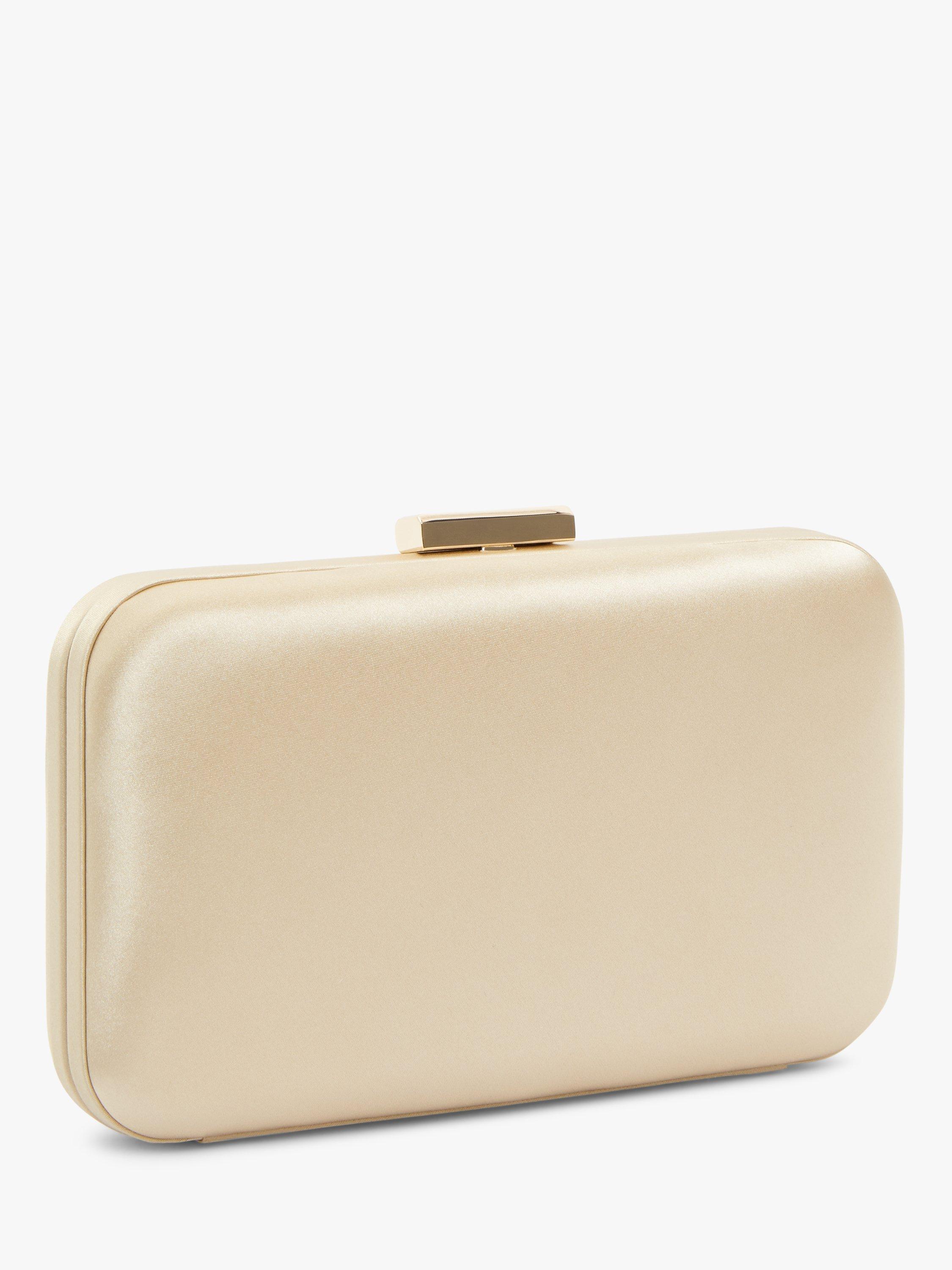 Product image 3 of 5, which shows John Lewis Stella Clutch Bag, Gold