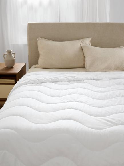 John Lewis Active Anti-Allergy with HeiQ Allergen Tech* Duvet, 4.5 Tog - view 2, White