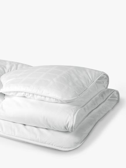 John Lewis Active Anti-Allergy with HeiQ Allergen Tech* Duvet, 10.5 Tog, White