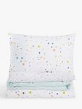 little home at John Lewis Space Star Pure Cotton Duvet Cover and Pillowcase Set