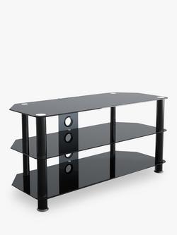 AVF SDC1000 Classic Corner TV Stand for TVs up to 50”, Black