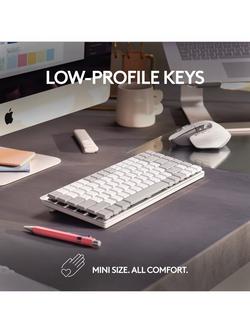 Logitech MX Mechanical Mini for Mac Bluetooth Wireless Keyboard - view 2, Space Grey