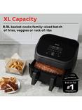 Instant Vortex Plus Versazone Air Fryer 8.5L, Black