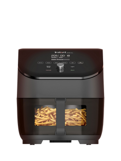 Instant Vortex Plus ClearCook Air Fryer, 5.7L, Black, Black