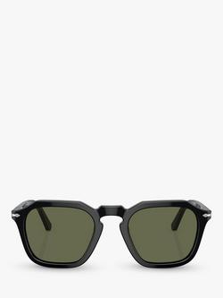 Persol PO3292S Polarised Square Sunglasses - view 2, Black
