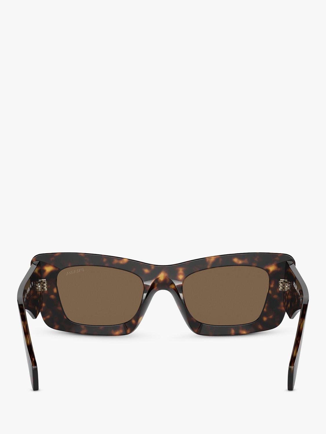 Product image 4 of 5, which shows Prada PR 13ZS Women's Cat's Eye Sunglasses, Havana/Brown