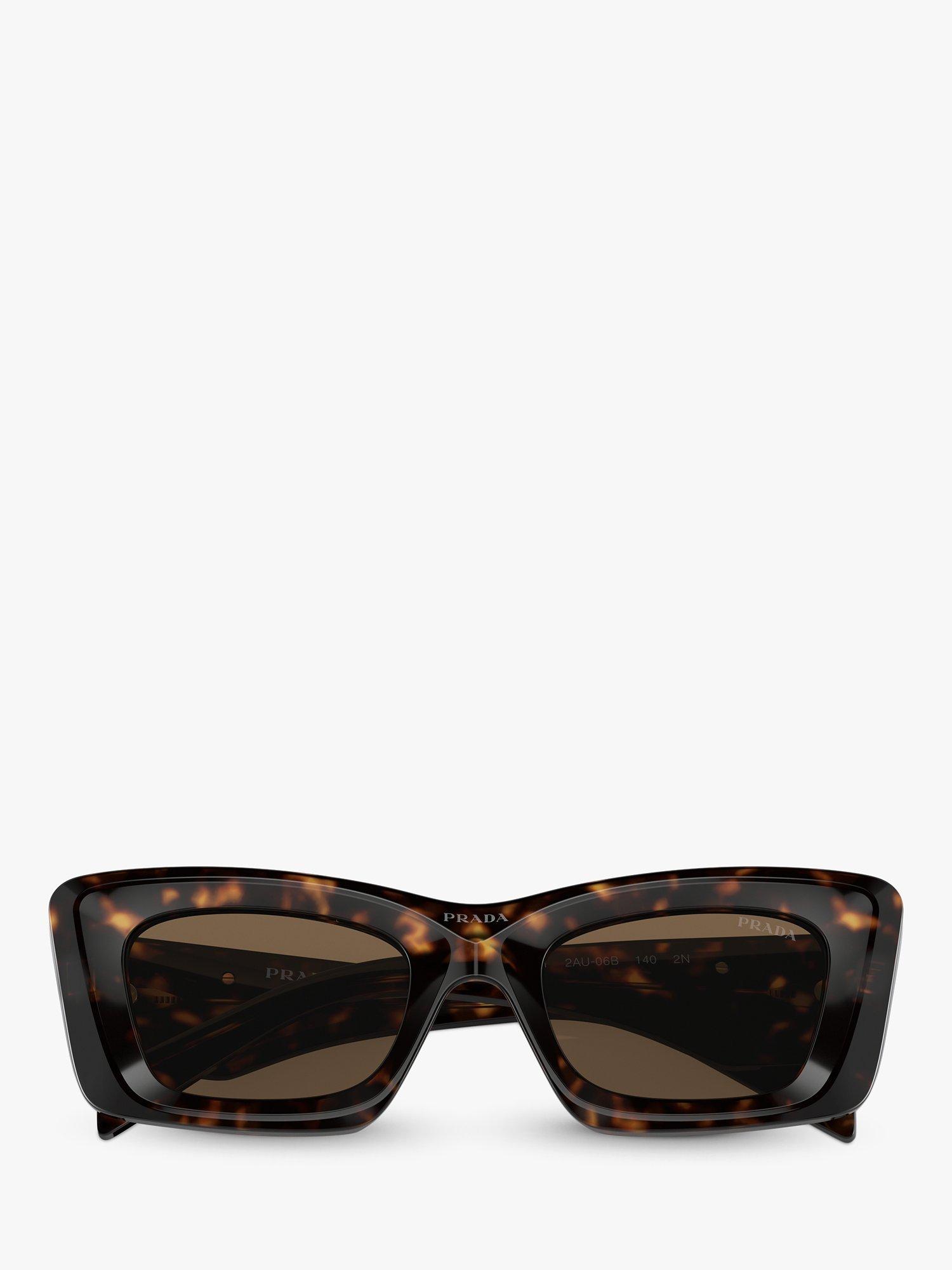 Product image 5 of 5, which shows Prada PR 13ZS Women's Cat's Eye Sunglasses, Havana/Brown