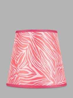 John Lewis + Matthew Williamson Zebra Lampshade, Pink
