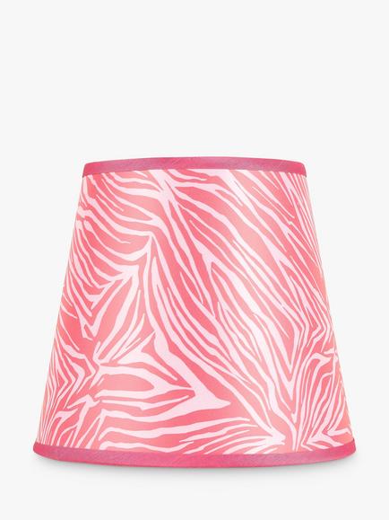 John Lewis + Matthew Williamson Zebra Lampshade - view 2, Pink