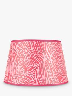 John Lewis + Matthew Williamson Zebra Lampshade, Pink
