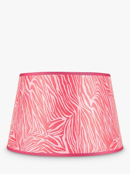 John Lewis + Matthew Williamson Zebra Lampshade, Pink