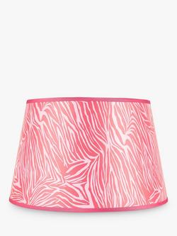 John Lewis + Matthew Williamson Zebra Lampshade - view 2, Pink