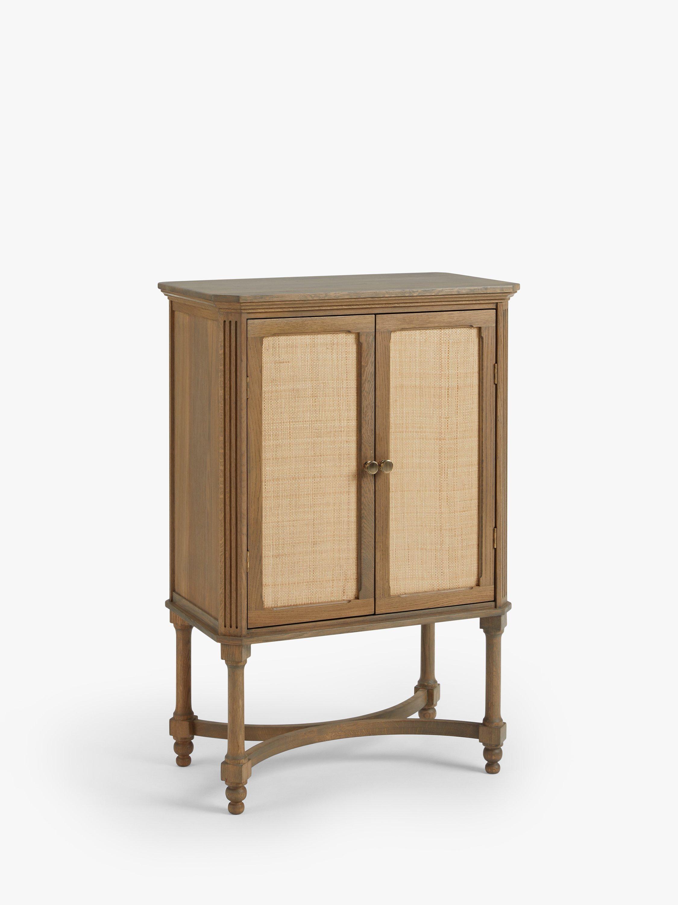 John Lewis Clemence Drinks Cabinet, Greyed Oak