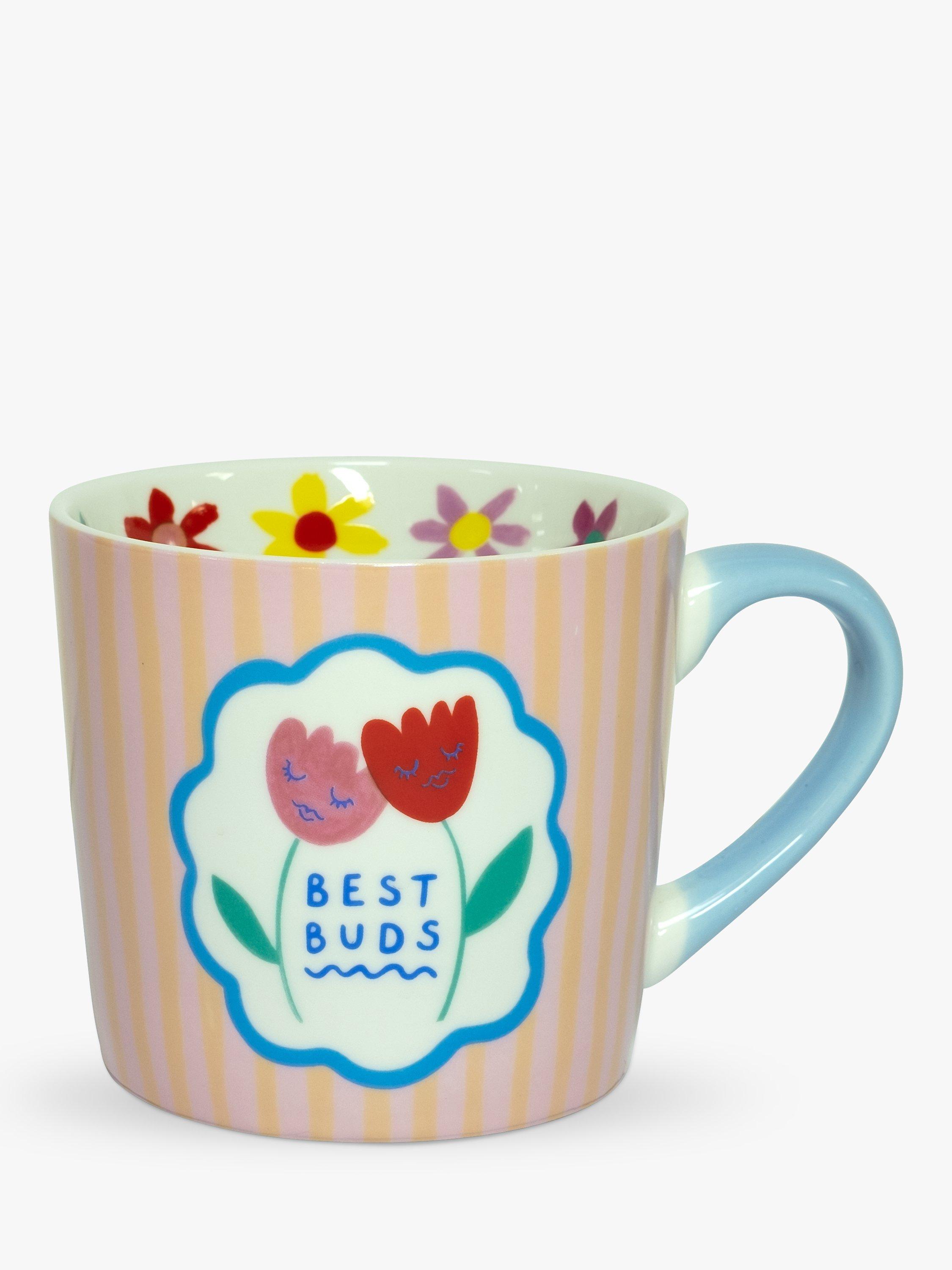 Eleanor Bowmer 'Best Buds' Mug, 300ml, Multi