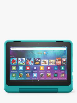 Amazon Fire HD 8 Tablet Kids Pro Edition (12th Generation, 2022) with Kid-Friendly Case, Hexa-core, Fire OS, Wi-Fi, 32GB, 8", Teal