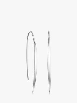 Jools by Jenny Brown Sail Drop Earrings, Silver, Silver