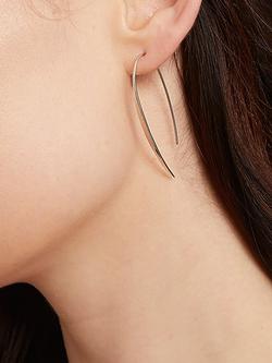 Jools by Jenny Brown Sail Drop Earrings, Silver - view 2, Silver
