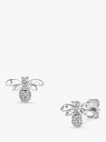 Jools by Jenny Brown Bee Cubic Zirconia Stud Earrings