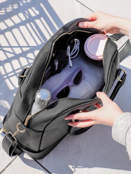 Stackers Laptop Handbag - view 2, Black