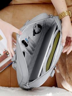 Stackers Multi Wear Laptop Handbag - view 2, Grey