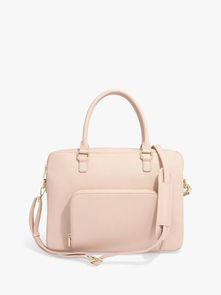 Stackers Multi Wear Laptop Handbag, Pink Nude