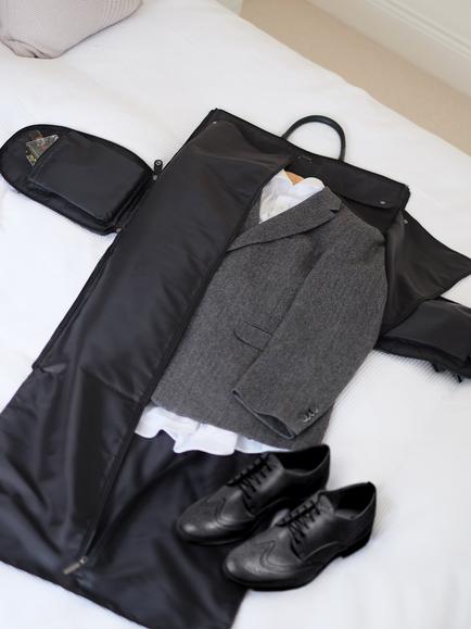 Stackers Weekend Suit Travel Holdall - view 2, Black