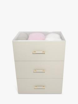 Stackers Storage Box Drawers, Set of 3, Oatmeal