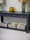 Stackers Plain Storage Box Drawers, Set of 3, Taupe
