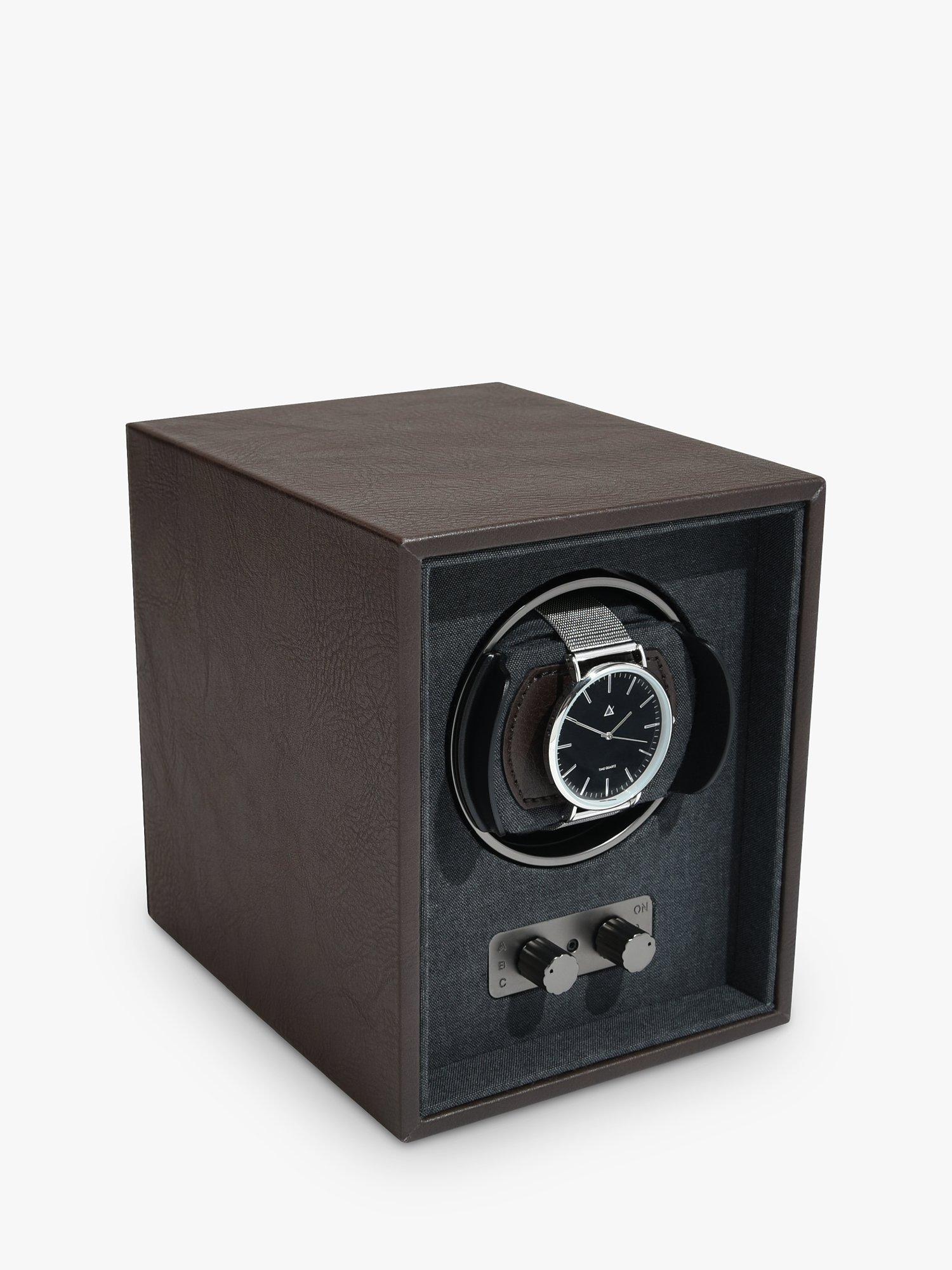 Stackers Watch Winder Dark Brown
