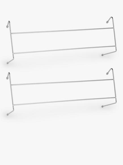 John Lewis Radiator Airer, Set of 2, Steel, Grey