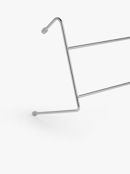 John Lewis Radiator Airer, Set of 2, Steel - view 2, Grey