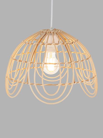 John Lewis Aria Easy-To-Fit Ceiling Shade, Natural