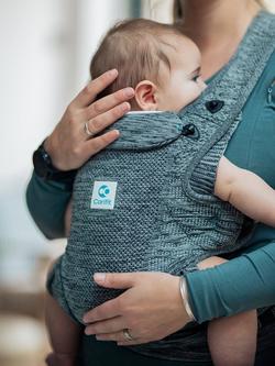 Carifit Carrier+ with Free Carifit Wellbeing, Fitness and Parenting App Subscription, Cool Grey