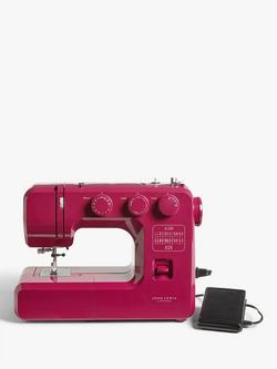 John Lewis JL220 Sewing Machine, Damson - view 2, Damson
