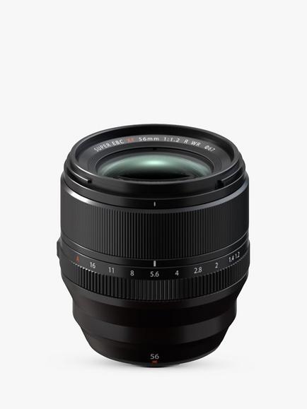 Fujifilm XF56mm f/1.2 R WR Lens, Black