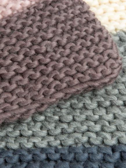 Wool Couture Naturally Neutral Blanket Knitting Kit - view 2, Multi
