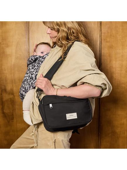Finnsøn Frida Eco Stroller Organiser Changing Bag - view 2, Black
