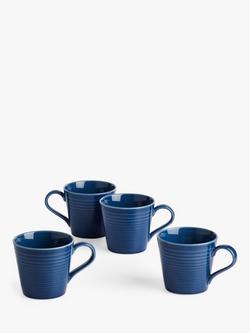 Royal Doulton Gordon Ramsay Maze Stoneware Mug, 400ml, Denim