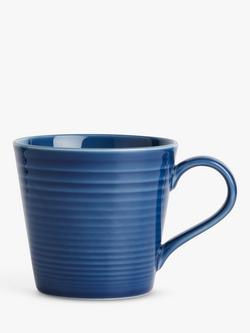 Royal Doulton Gordon Ramsay Maze Stoneware Mug, 400ml - view 2, Denim
