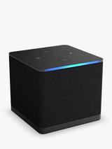 Amazon Fire TV Cube (2022) 4K Ultra HD Streaming Device with Alexa Voice Remote & TV Guide with Live TV