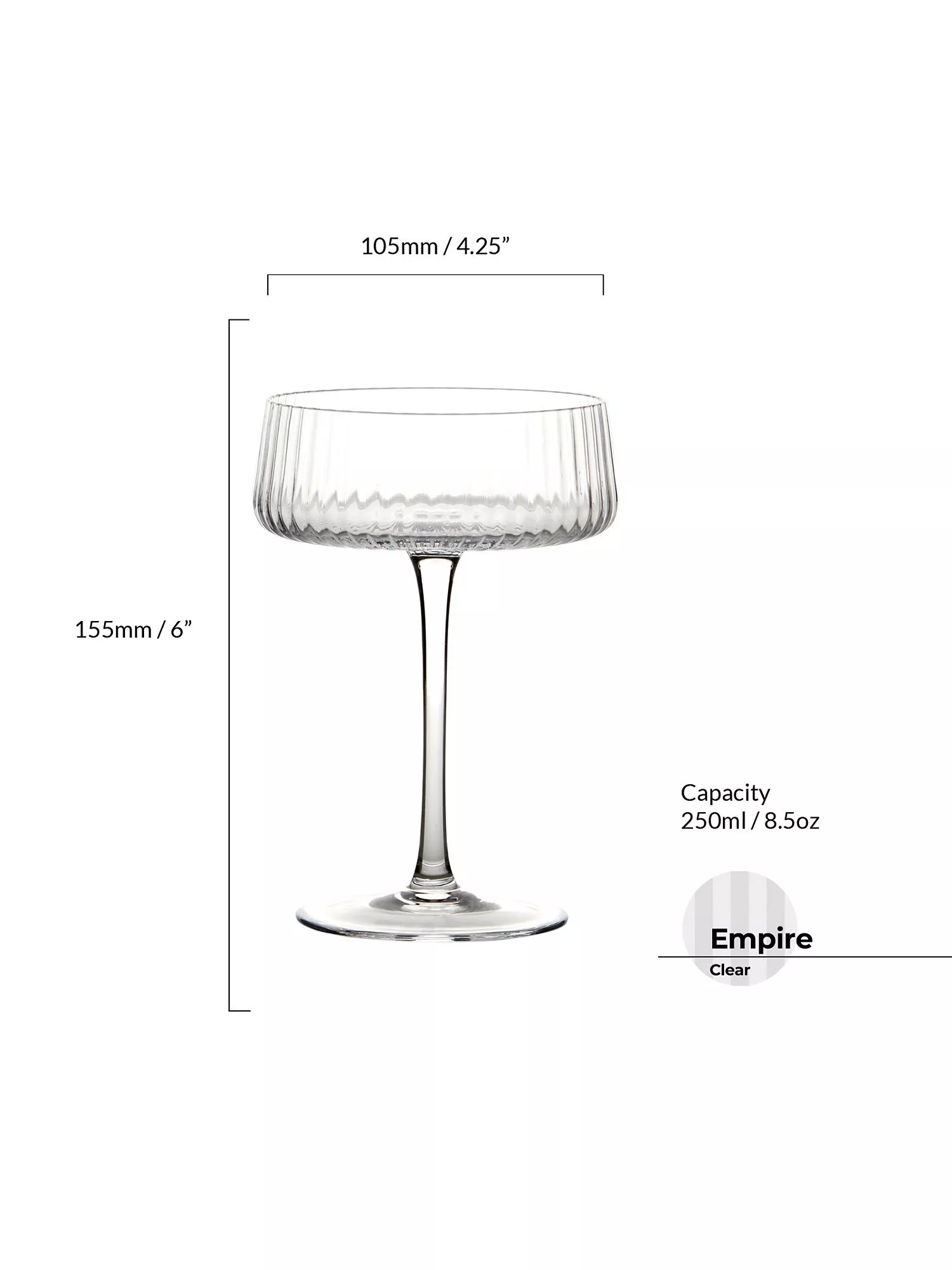 Clear  - Out of stock